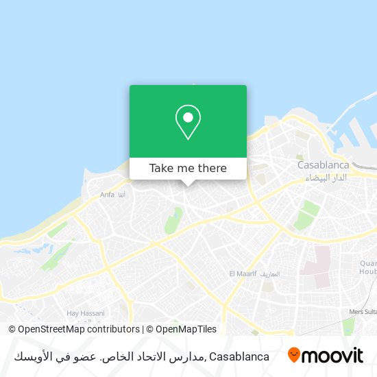 مدارس الاتحاد الخاص. عضو في الأويسك map