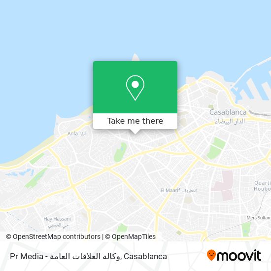 Pr Media - وكالة العلاقات العامة map