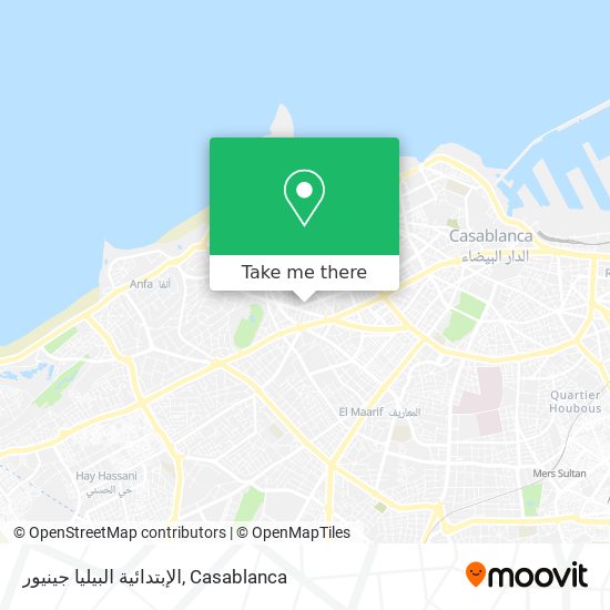 الإبتدائية البيليا جينيور map