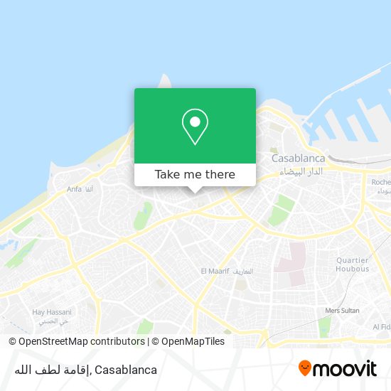 إقامة لطف الله map