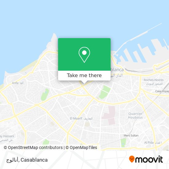 أنالوج map