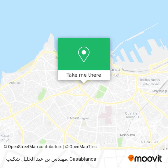 مهندس بن عبد الجليل شكيب map