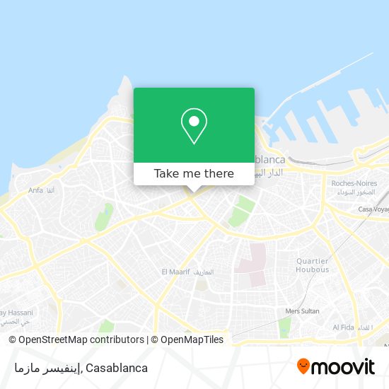 إينفيسر مازما map