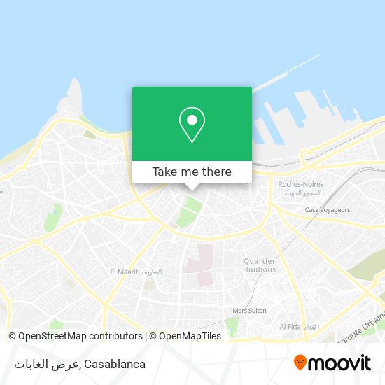 عرض الغابات map