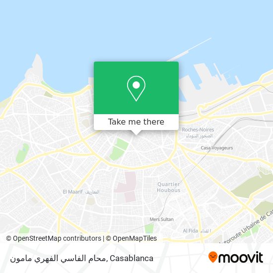 محام الفاسي الفهري مامون map