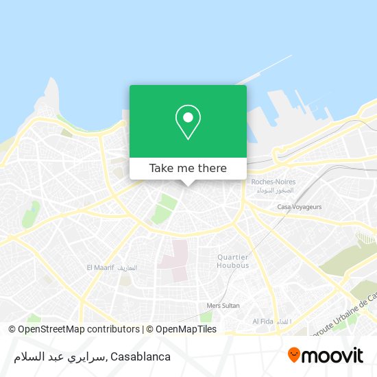سرايري عبد السلام map