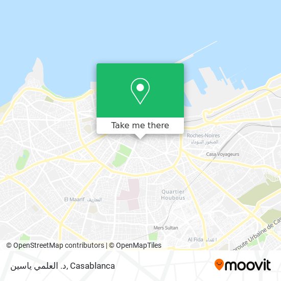 د. العلمي ياسين map