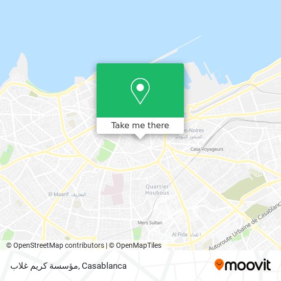 مؤسسة كريم غلاب map