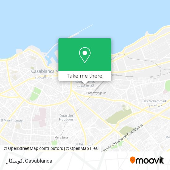 كوميكار map