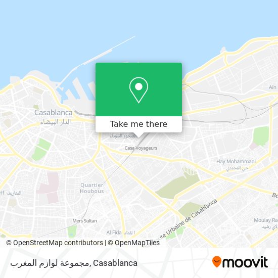 مجموعة لوازم المغرب map