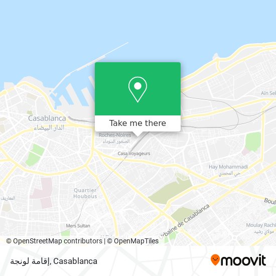 إقامة لونجة map