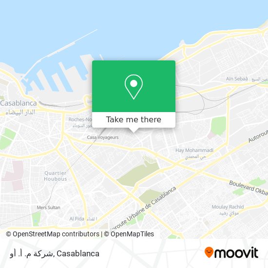 شركة م. أ. أو map