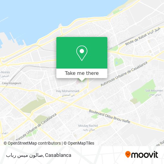 صالون ميس رباب map