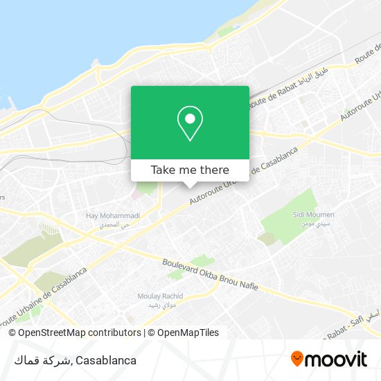 شركة قماك map