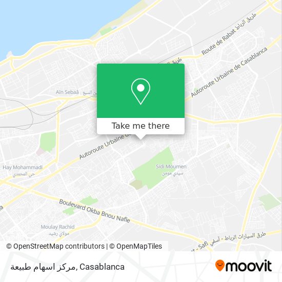 مركز اسهام طبيعة map