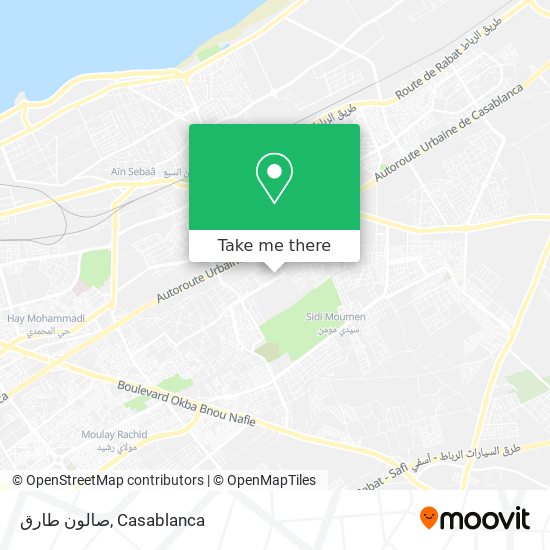 صالون طارق map