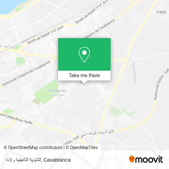 الثانوية التأهيلية ولادة plan