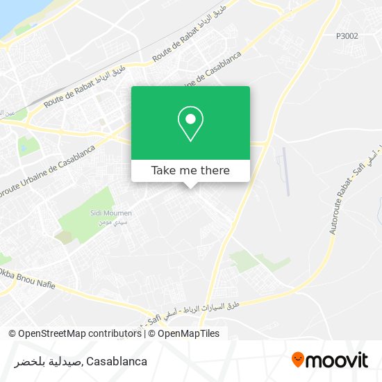 صيدلية بلخضر map