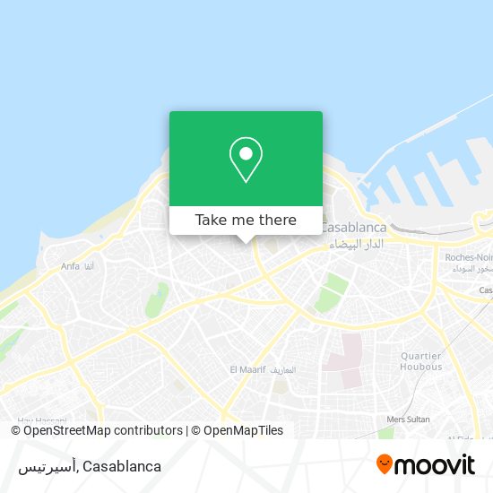 أسيرتيس map