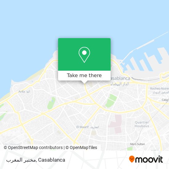 مختبر المغرب map