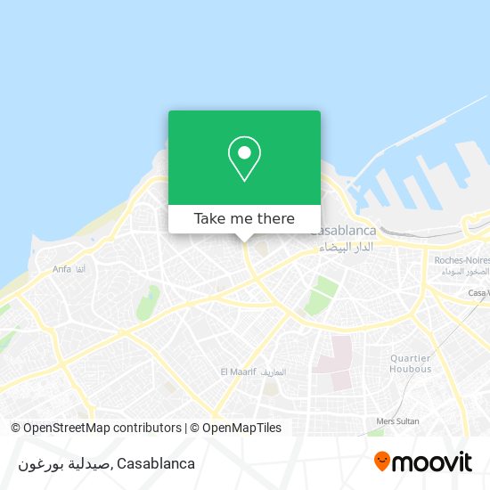 صيدلية بورغون map