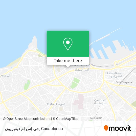 جي إس إم ديفيزيون map