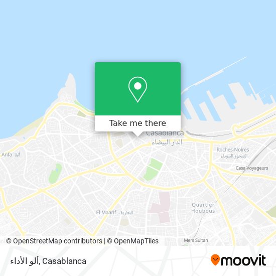 ألو الأداء map