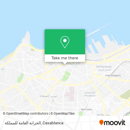 الخزانة العامة للمملكة map