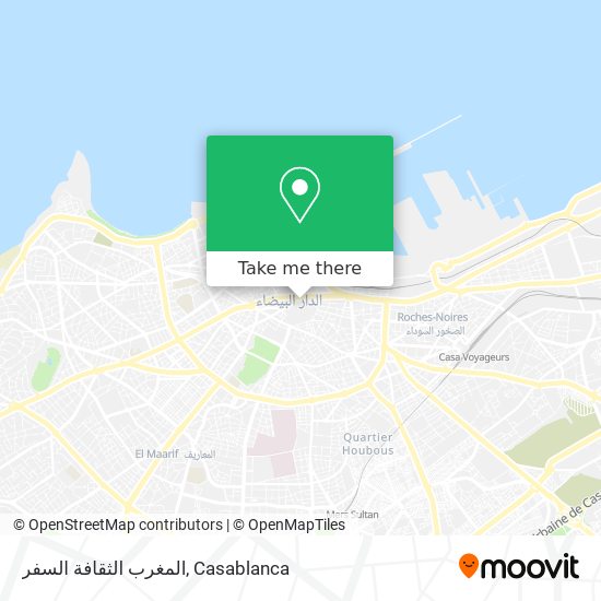 المغرب الثقافة السفر map