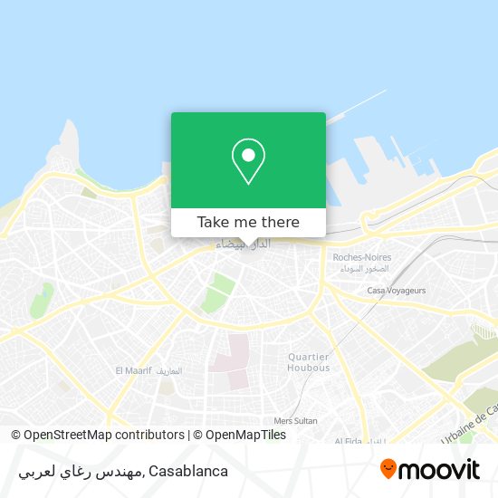 مهندس رغاي لعربي map