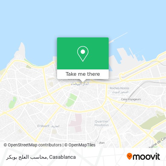 محاسب العلج بوبكر map