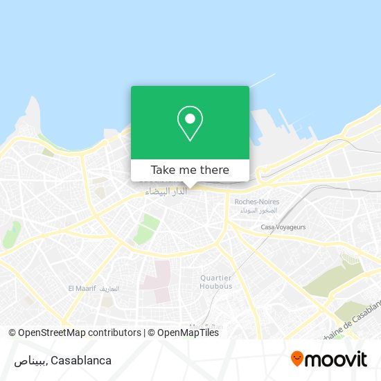 ببيناص map