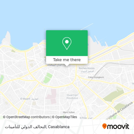 التحالف الدولي للتأمينات map