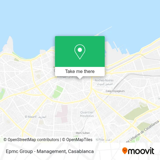 مجموعة Epmc - الإدارة map