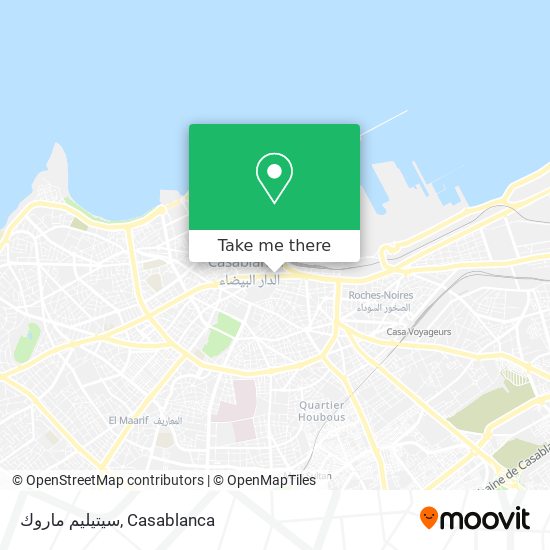سيتيليم ماروك map