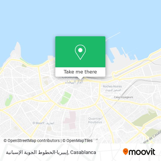 إيبيريا-الخطوط الجوية الإسبانية map