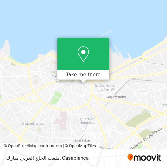 ملعب الحاج العربي مبارك map