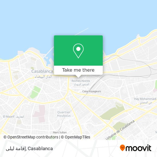 إقامة ليلى map