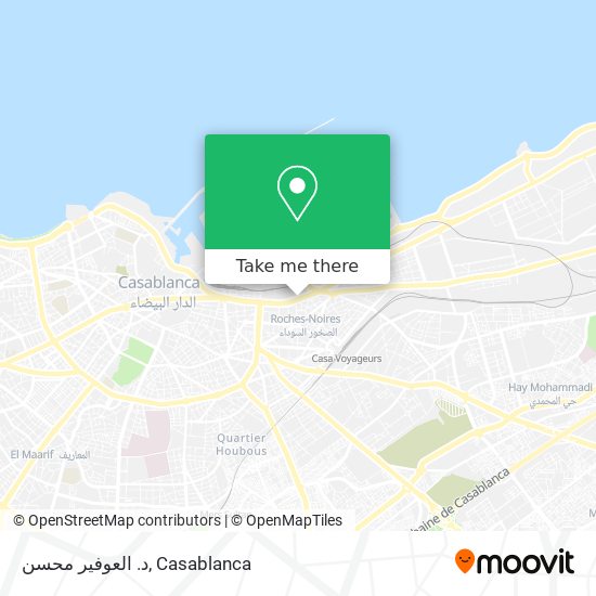 د. العوفير محسن map