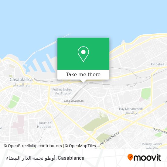 أوطو نجمة-الدار البيضاء plan