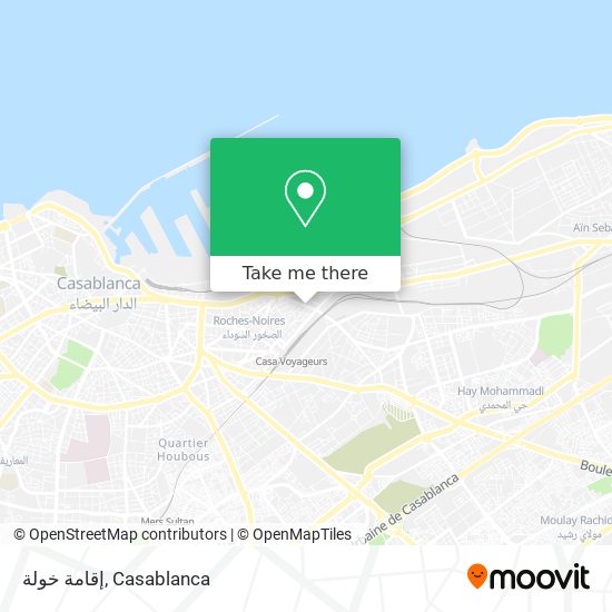 إقامة خولة map