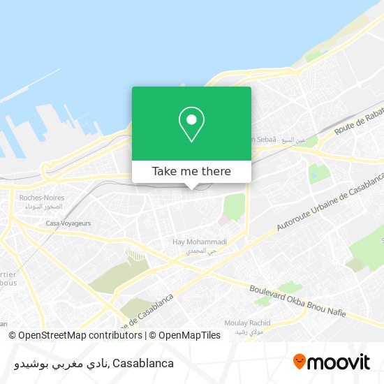 نادي مغربي بوشيدو map