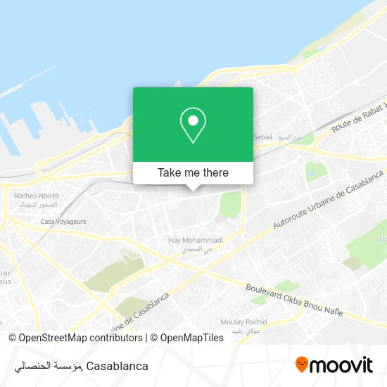 مؤسسة الحنصالي map