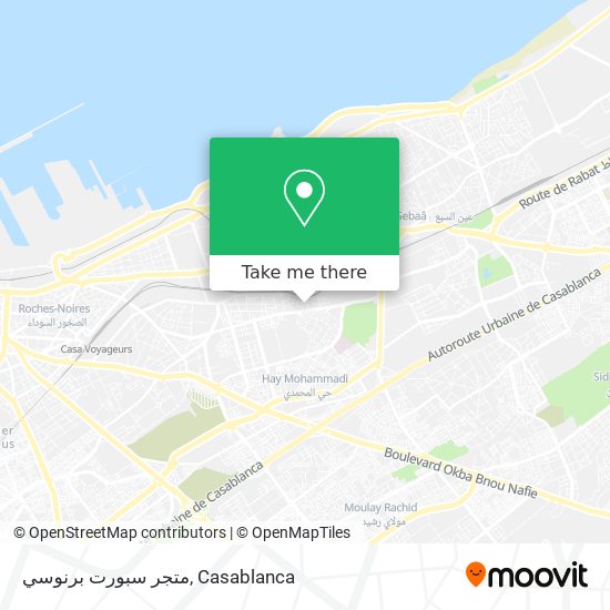 متجر سبورت برنوسي map