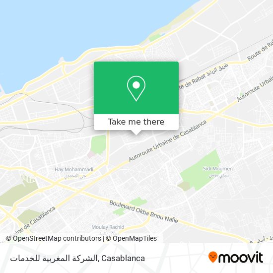 الشركة المغربية للخدمات map