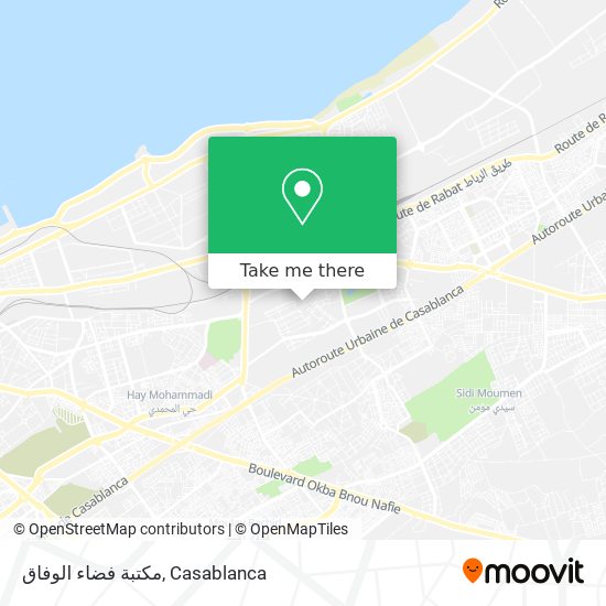 مكتبة فضاء الوفاق map