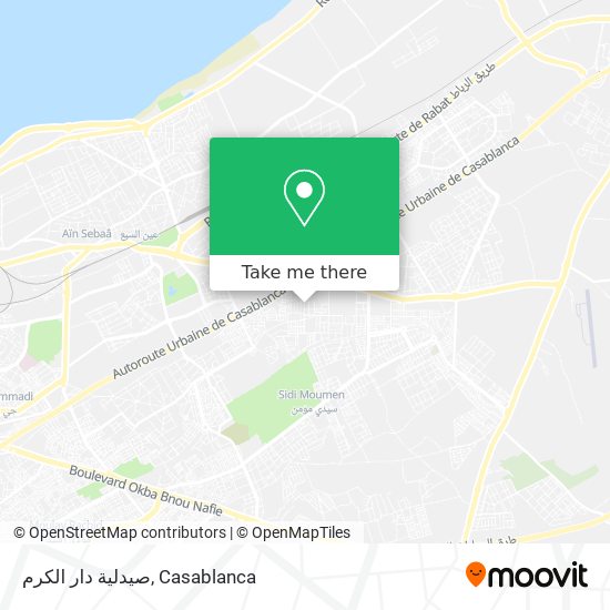 صيدلية دار الكرم map