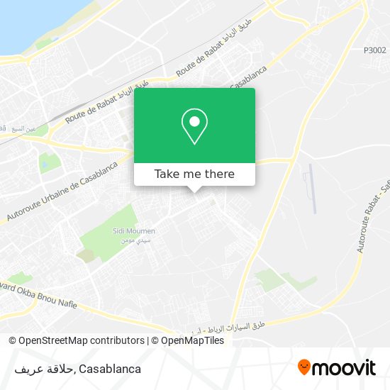 حلاقة عريف map