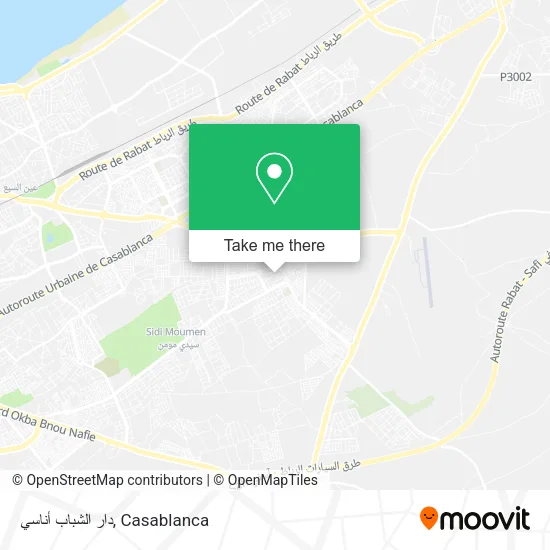 دار الشباب أناسي map