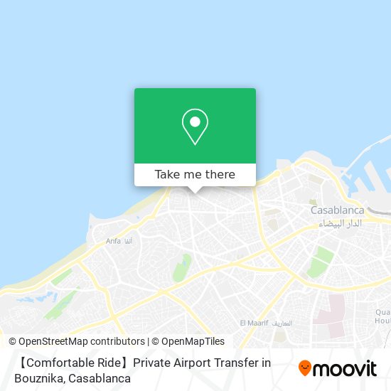 【Comfortable Ride】Private Airport Transfer in Bouznika plan